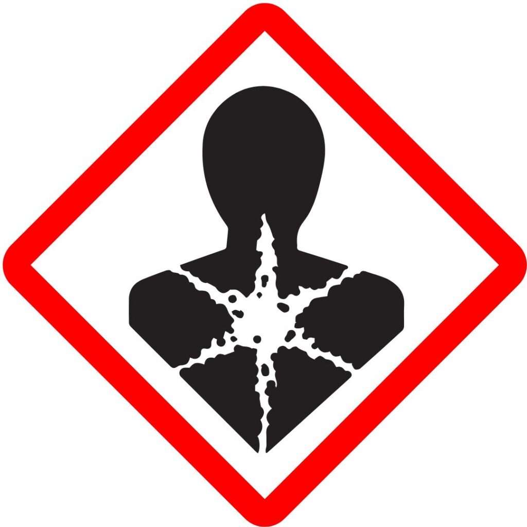 Chronic health hazard symbol