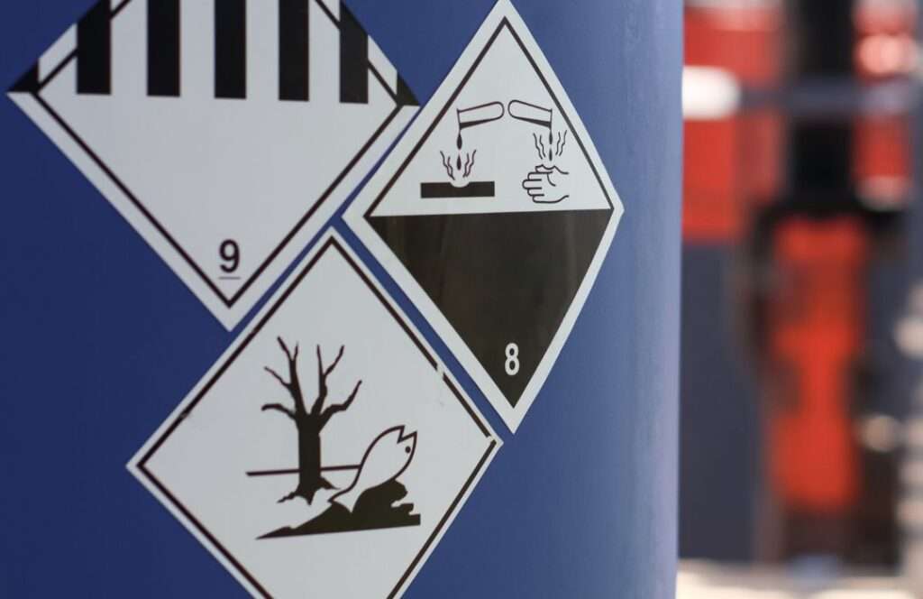 Chemical hazard symbol
