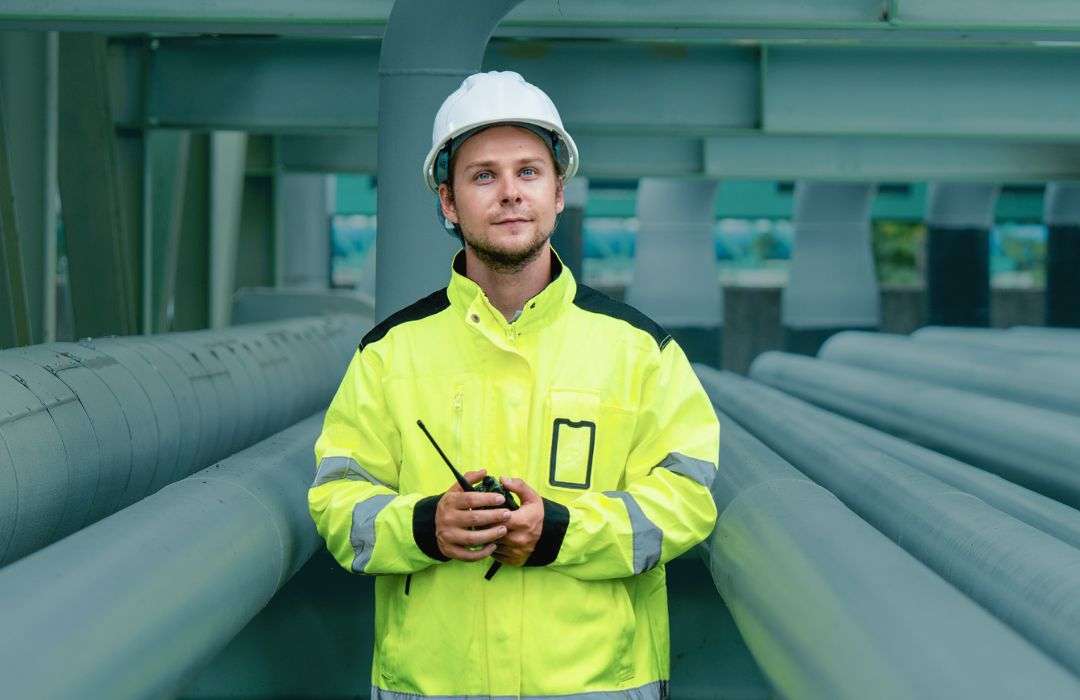 Oil and gas pipelines and worker