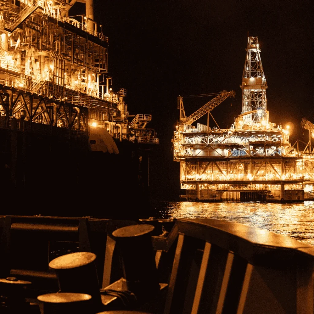 Offshore rig in Norway