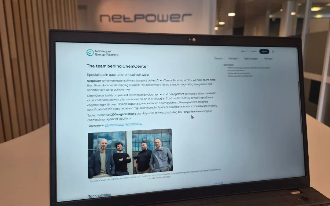 ChemCenter joins Norwegian Energy Partners (NORWEP)