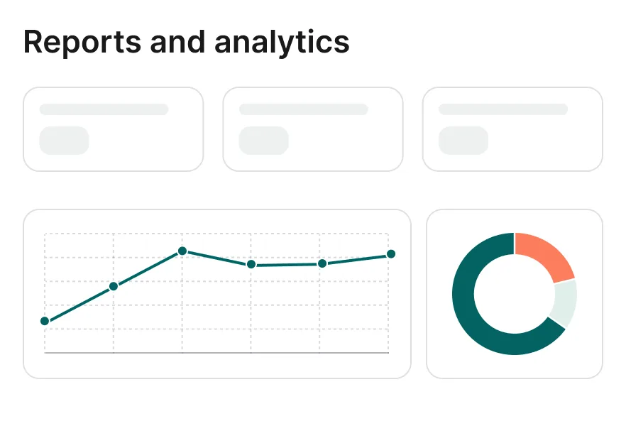 Reports and analytics