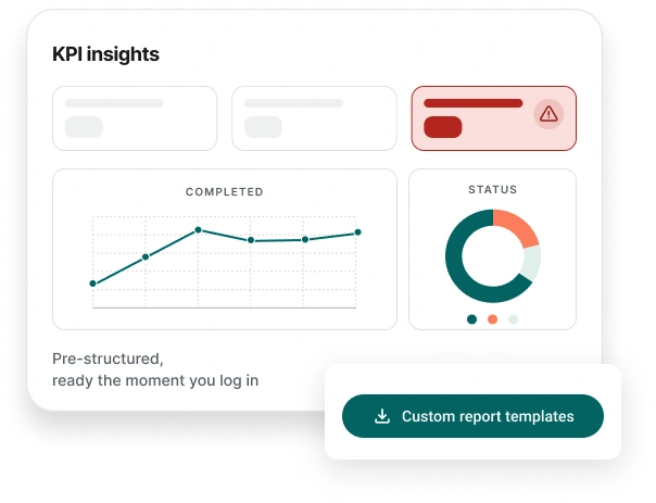ChemCenter reports and analytics feature