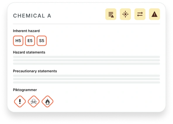 ChemCenter risk assessment feature
